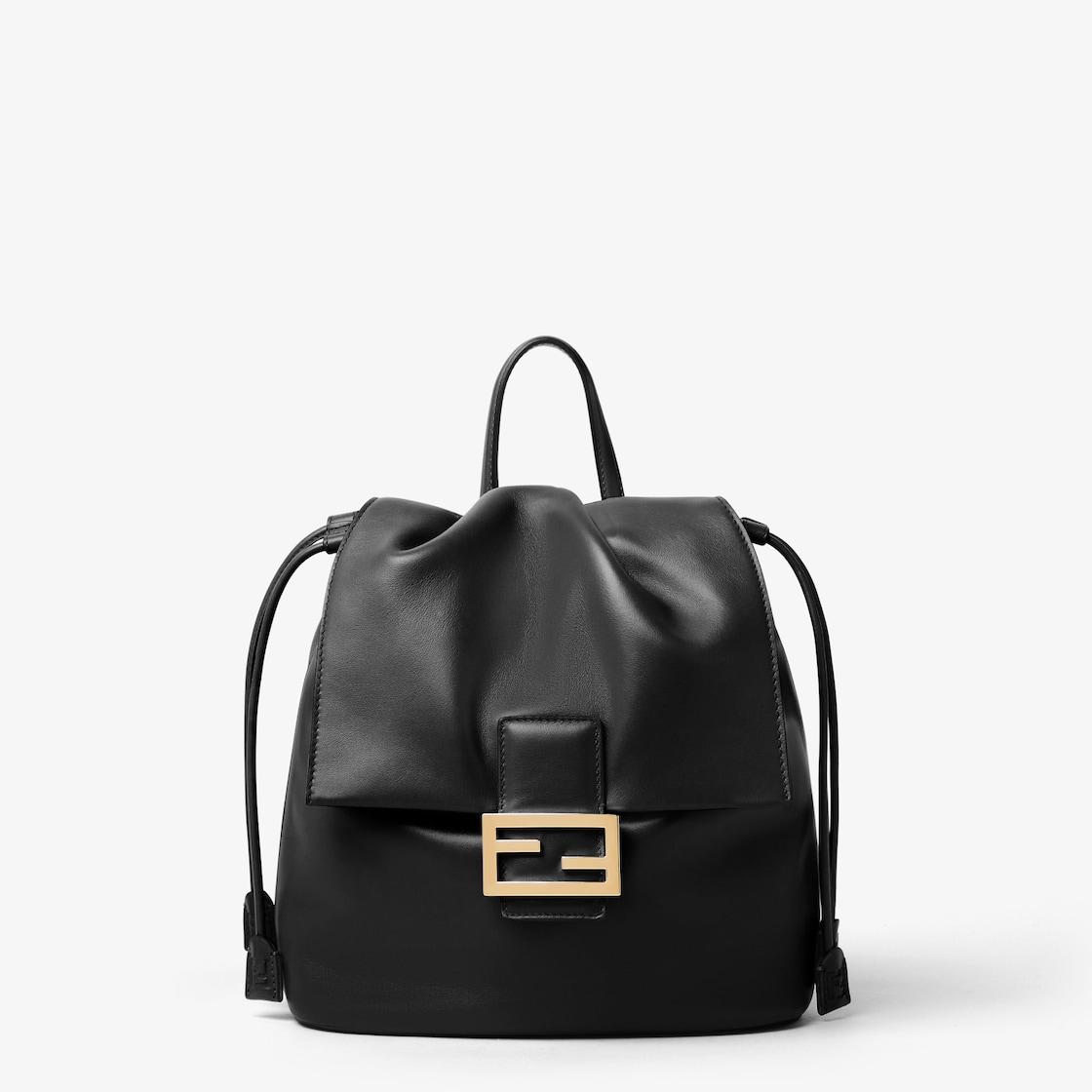 FENDI Backpack Black leather backpack - Image 1